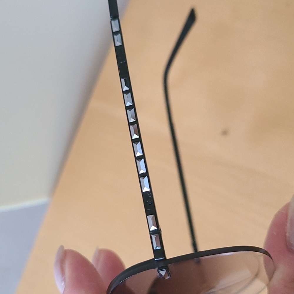 Dior ToreaDior Sunglasses Black Studs Gradient Lens - Picture 7 of 16